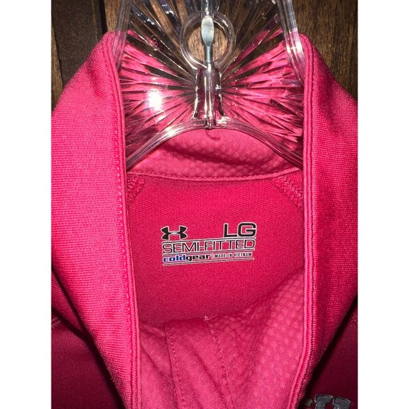 Pink TCU Quarter Zip - Picture 3 of 3